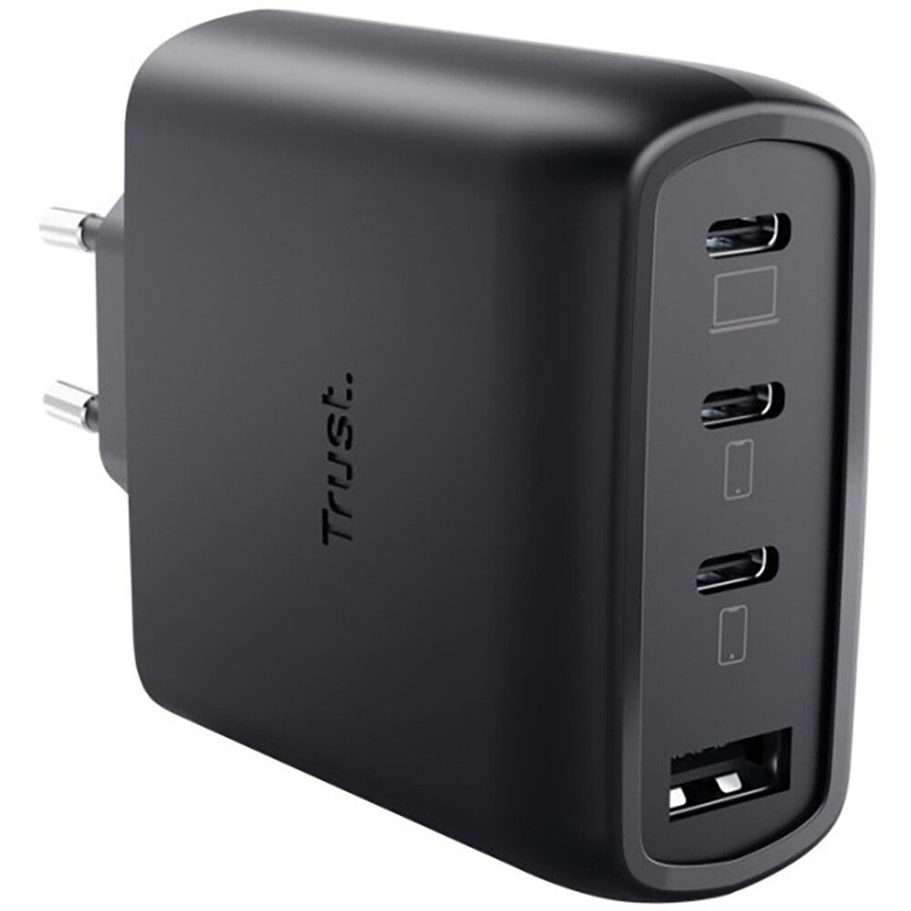 Incarcator laptop universal TRUST Maxo 26067, 65W, negru