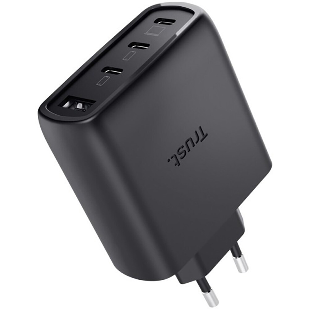 Incarcator laptop universal TRUST Maxo 26067, 65W, negru