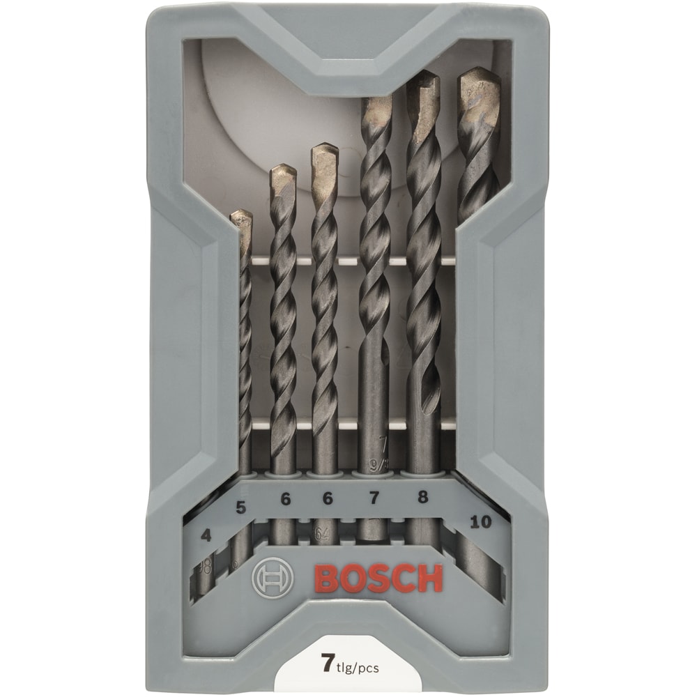 Burghiu zidarie BOSCH, CYL-3, 4-10 mm, 7buc