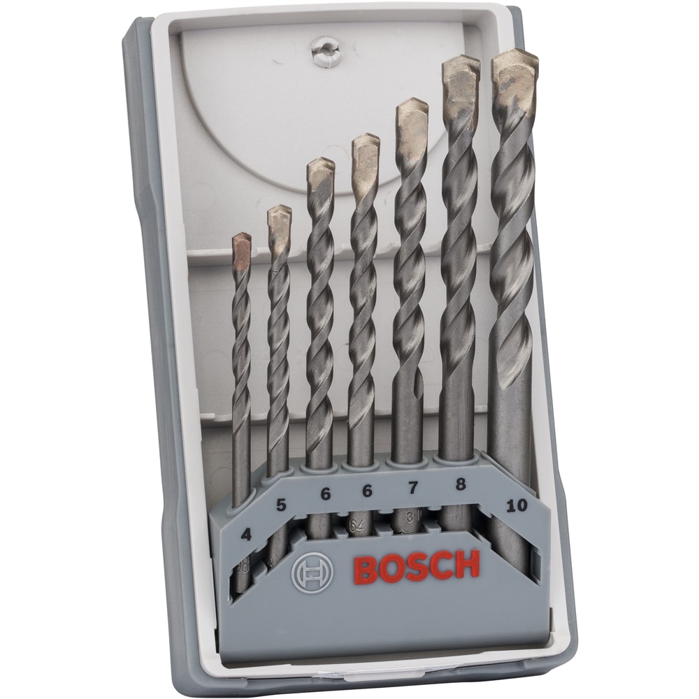 Burghiu zidarie BOSCH, CYL-3, 4-10 mm, 7buc