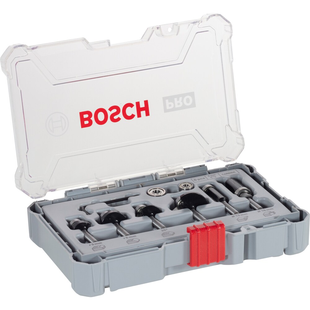 Cutite frezat BOSCH PROFESSIONAL, 6mm, ambalaj plastic 6Buc
