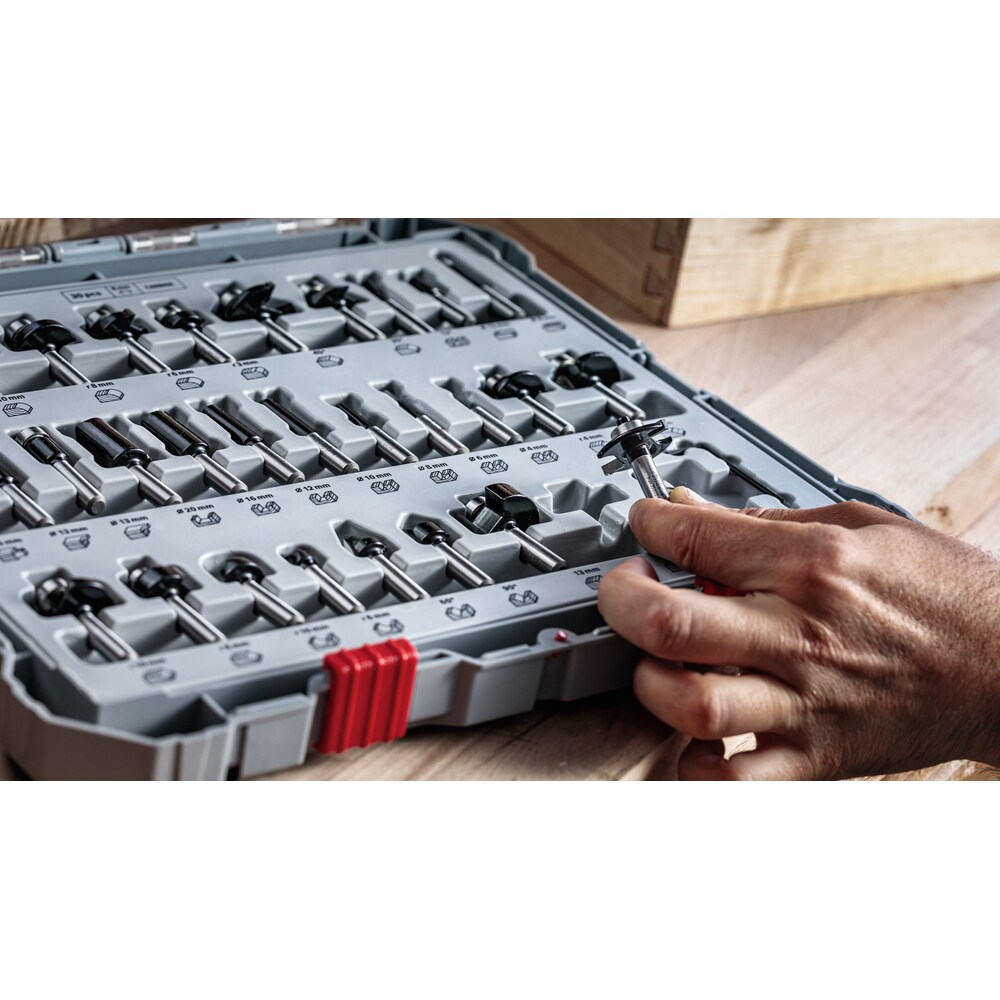 Cutite frezat BOSCH PROFESSIONAL, 6mm, ambalaj plastic 6Buc