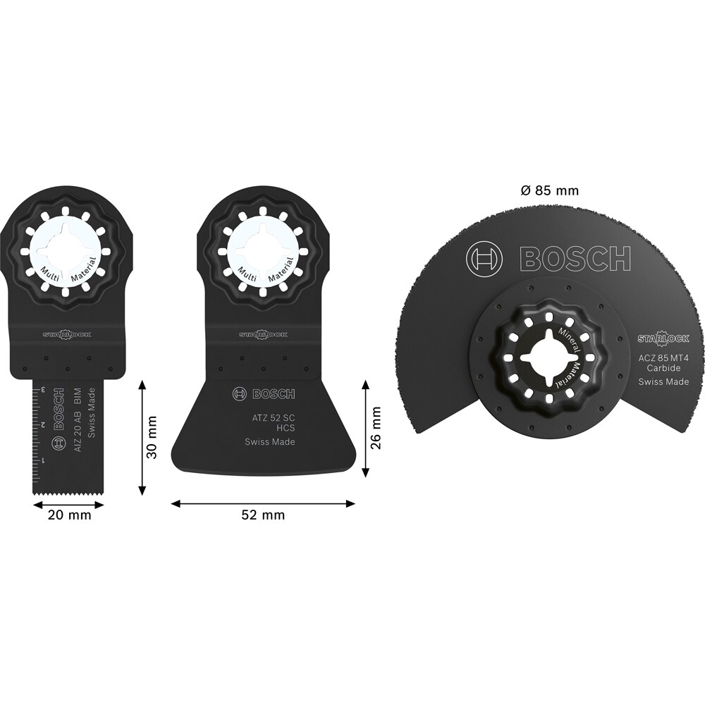 Set 3 panze starlock ceramica