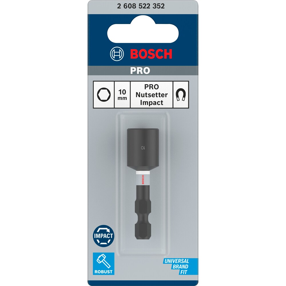 Cheie tubulara BOSCH PRO, impact, 10 x 50 mm