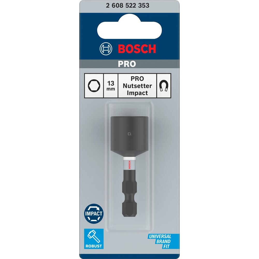 Cheie tubulara BOSCH PRO, impact, 13 x 50 mm