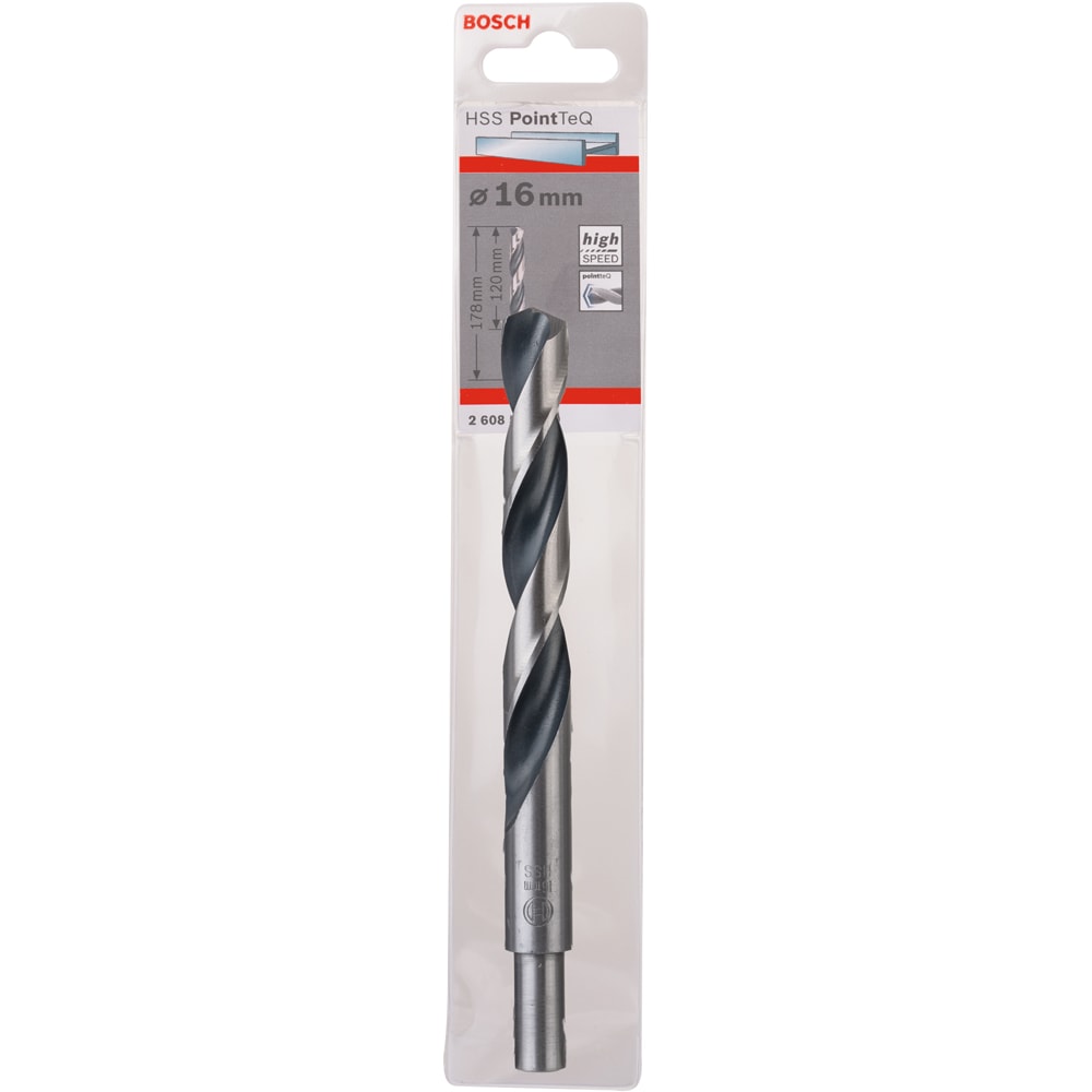 Burghiu BOSCH, HSS PointTeq Metal 16x120x178 mm