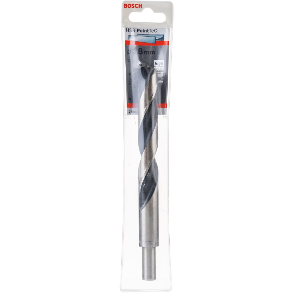 Burghiu metal BOSCH, HSS pointteq, 18mm, coada redusa