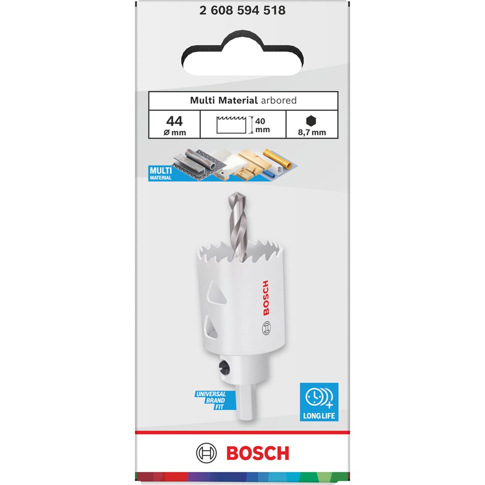 Carota multimaterial BOSCH, 44 x 40 mm
