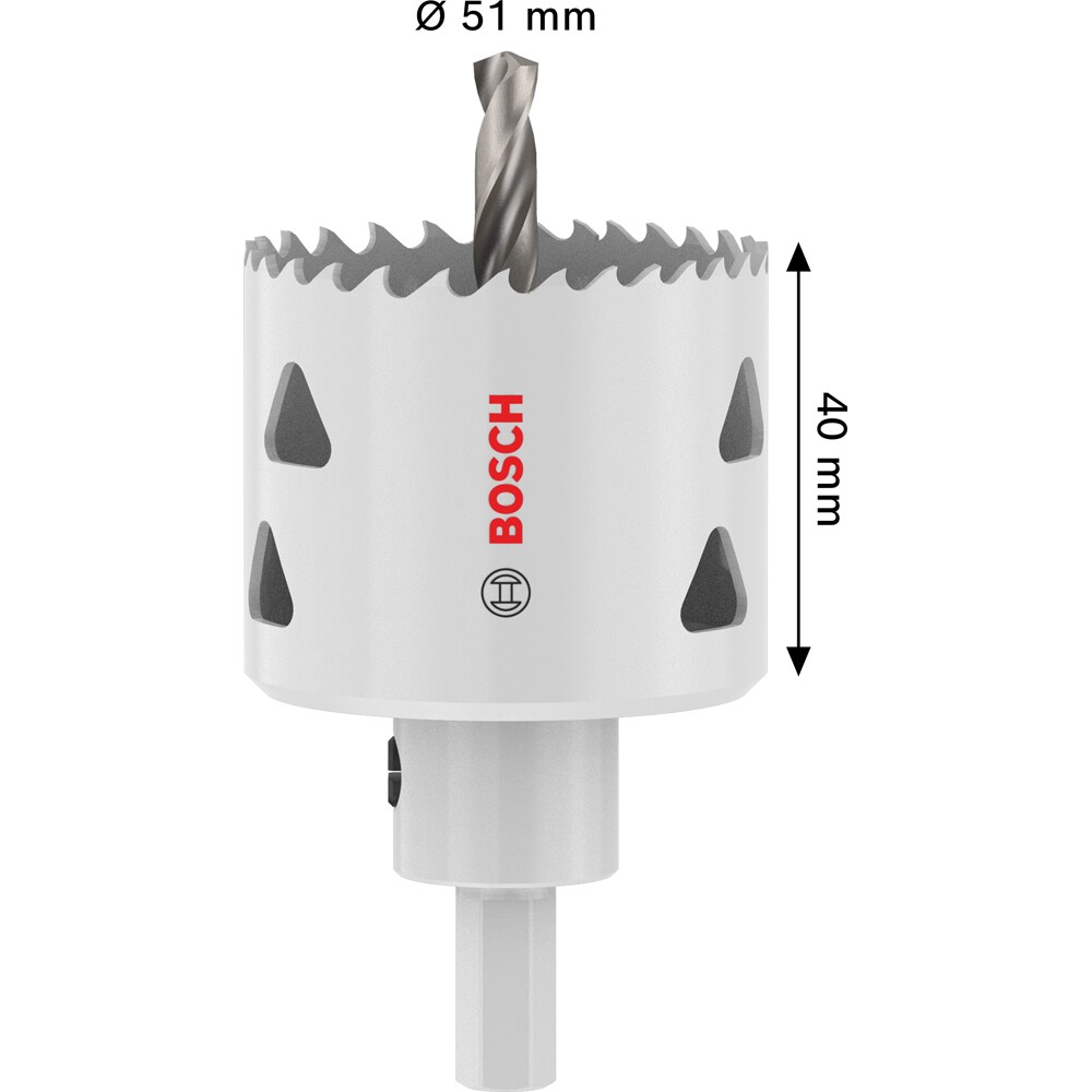 Carota multimaterial BOSCH, 51 x 40 mm