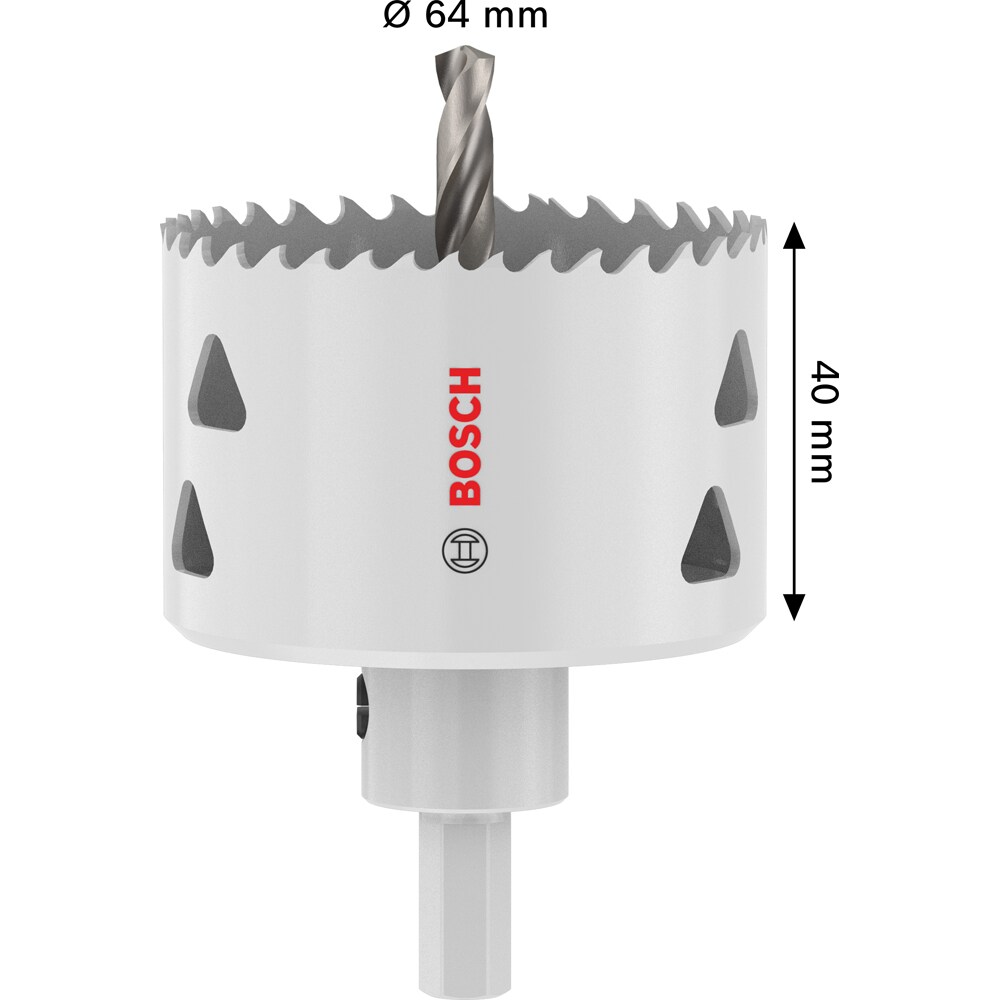 Carota multimaterial BOSCH, 64 x 40 mm