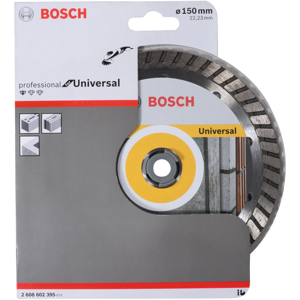 Disc diamantat BOSCH, universal, 150 x 22.2 x 2.5 mm