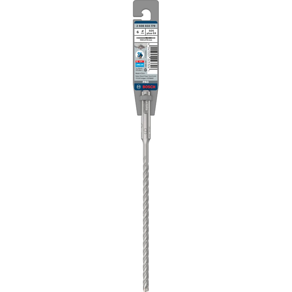 Burghiu BOSCH PROFESSIONAL, beton SDSPlus-5X 6x150x210 mm