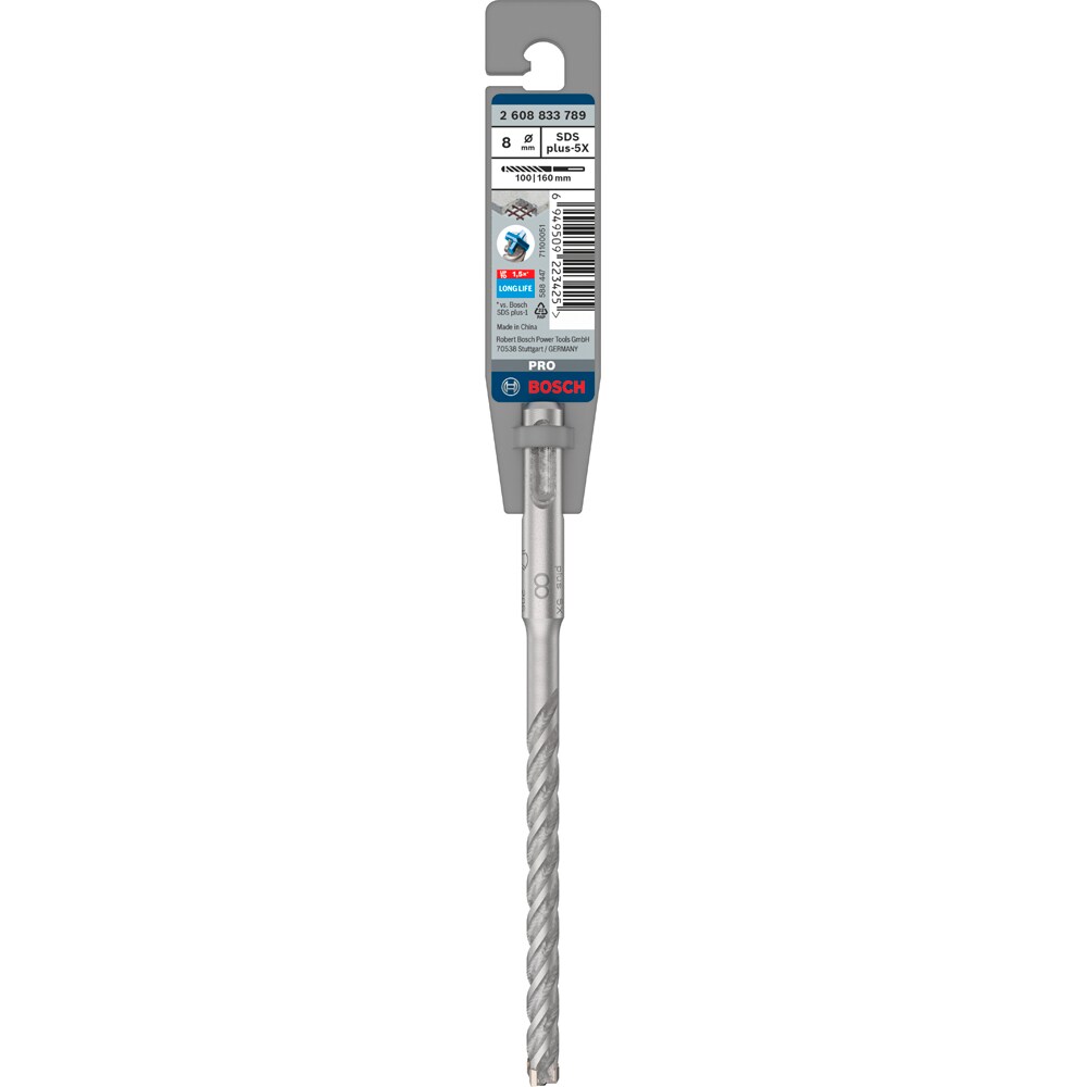 Burghiu BOSCH PROFESSIONAL, beton SDSPlus-5X 8x100x160 mm