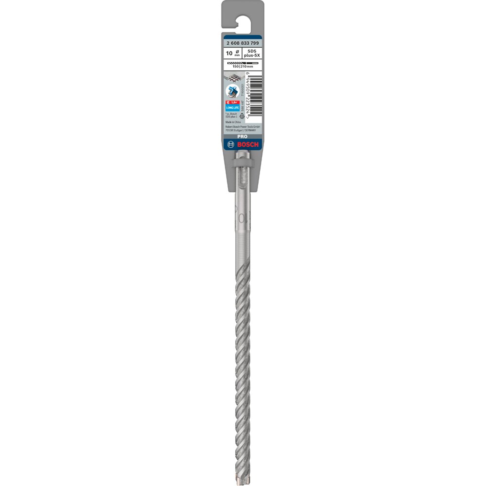 Burghiu BOSCH PROFESSIONAL, beton SDSPlus-5X 10x150x210 mm