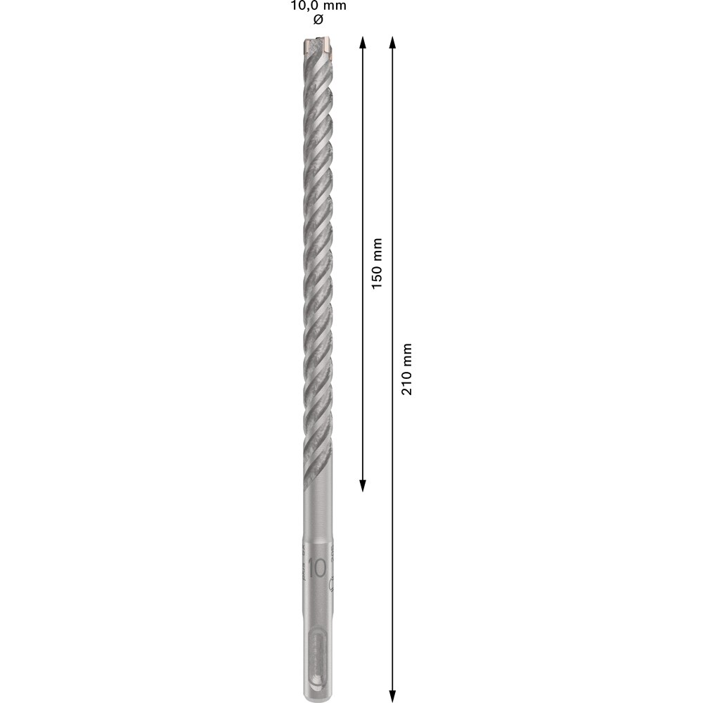 Burghiu BOSCH PROFESSIONAL, beton SDSPlus-5X 10x150x210 mm