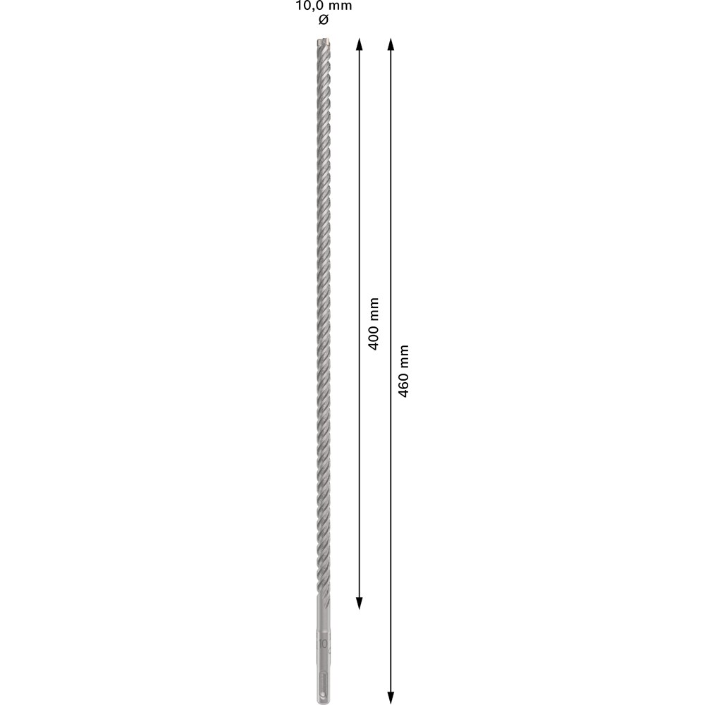 Burghiu BOSCH PROFESSIONAL, beton SDSPlus-5X 10x400x460 mm