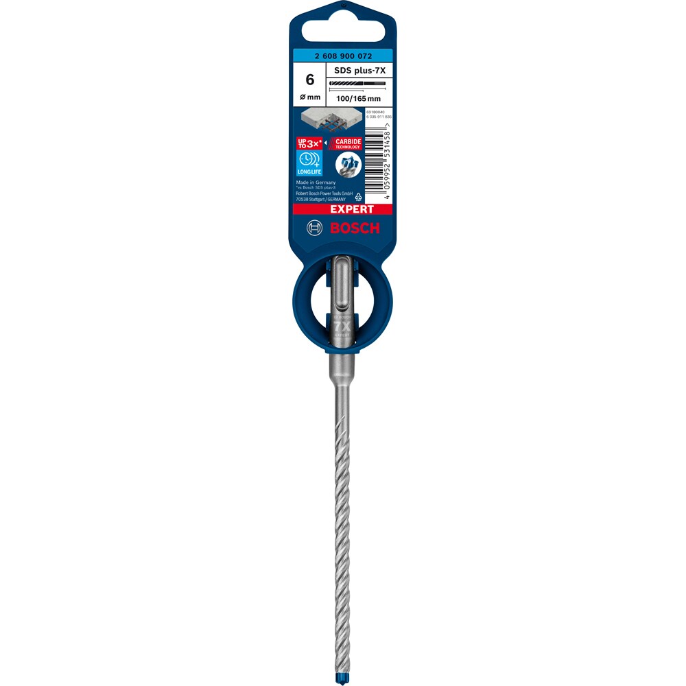 Burghiu BOSCH PROFESSIONAL, EXPERT beton SDSPlus 6x100x165mm