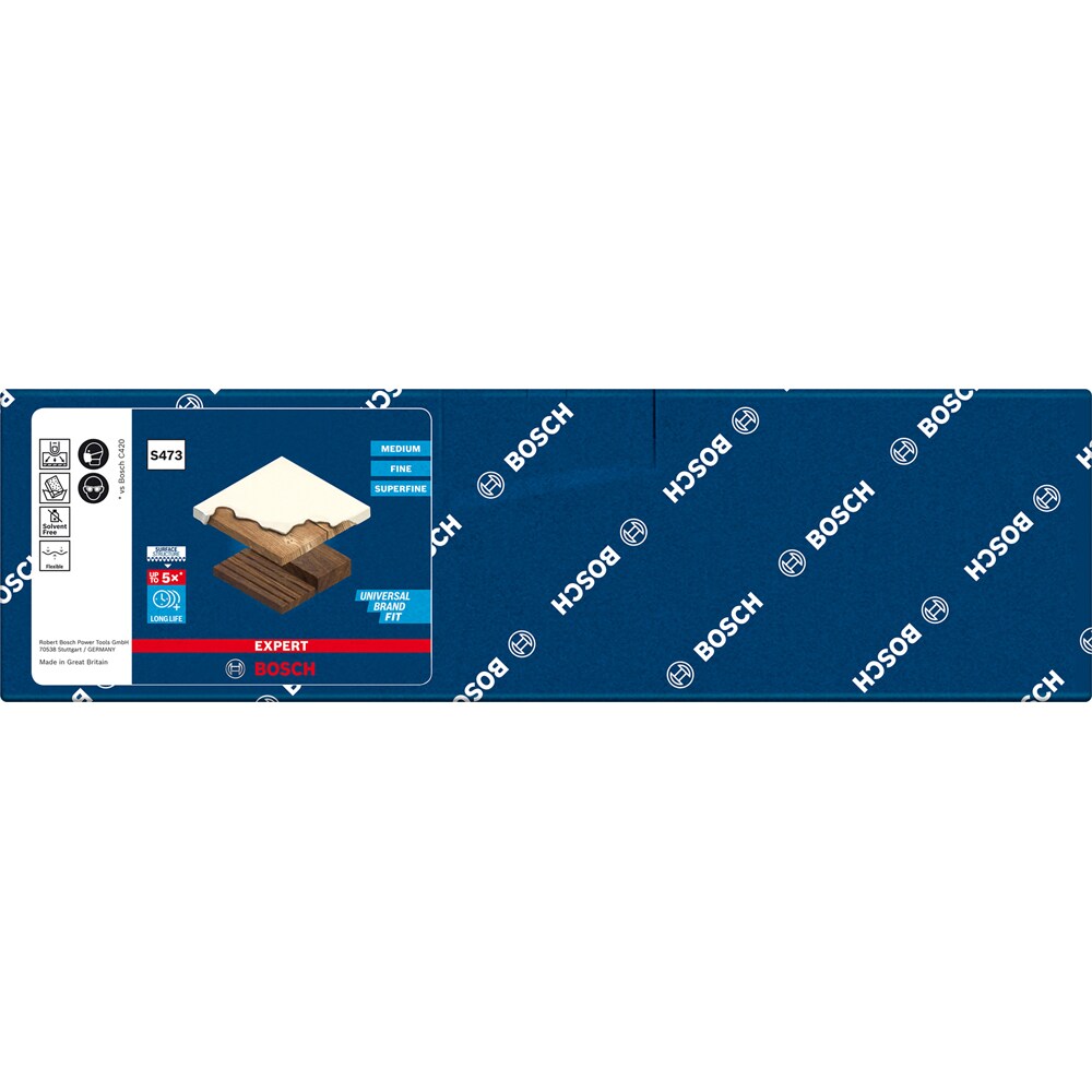 Burete abraziv BOSCH PRO, EXPERT S473 fine