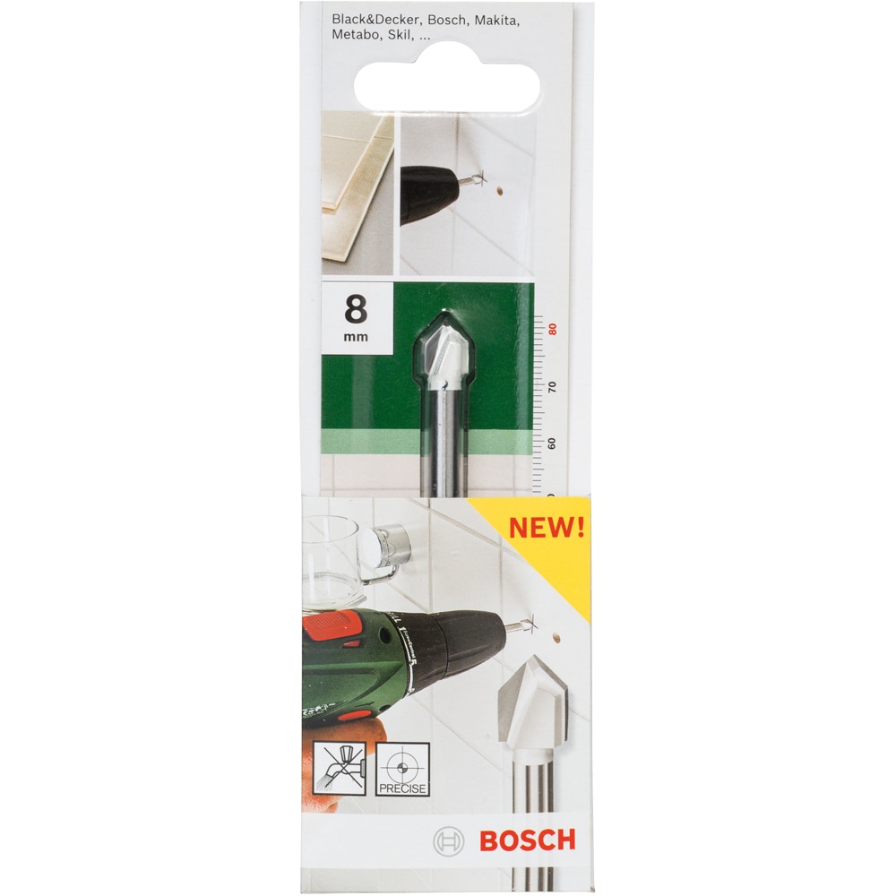 Burghiu BOSCH, placi ceramice, 8 x 80 mm