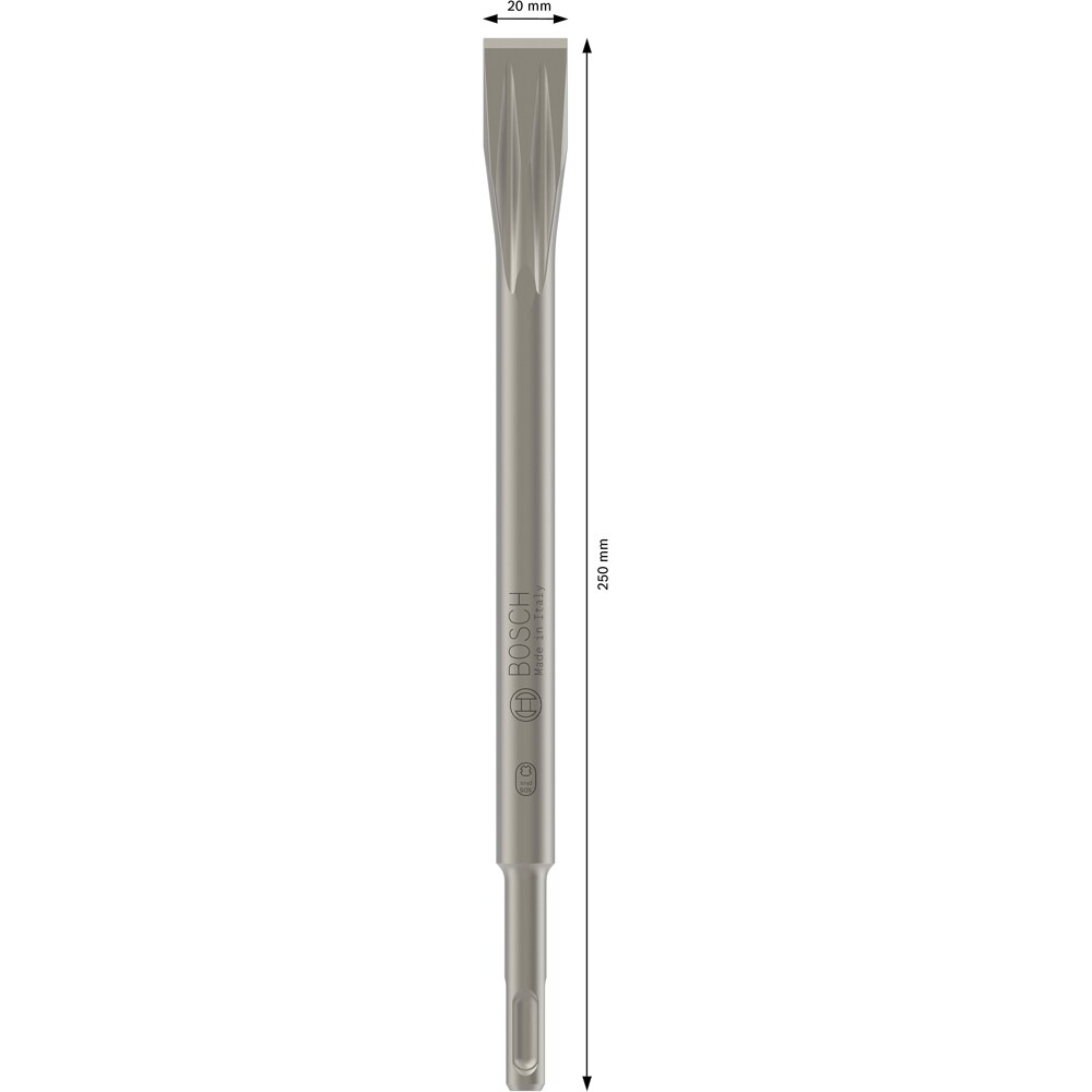 Dalta plata BOSCH PRO, SDS plus-5C, 20 x 250 mm