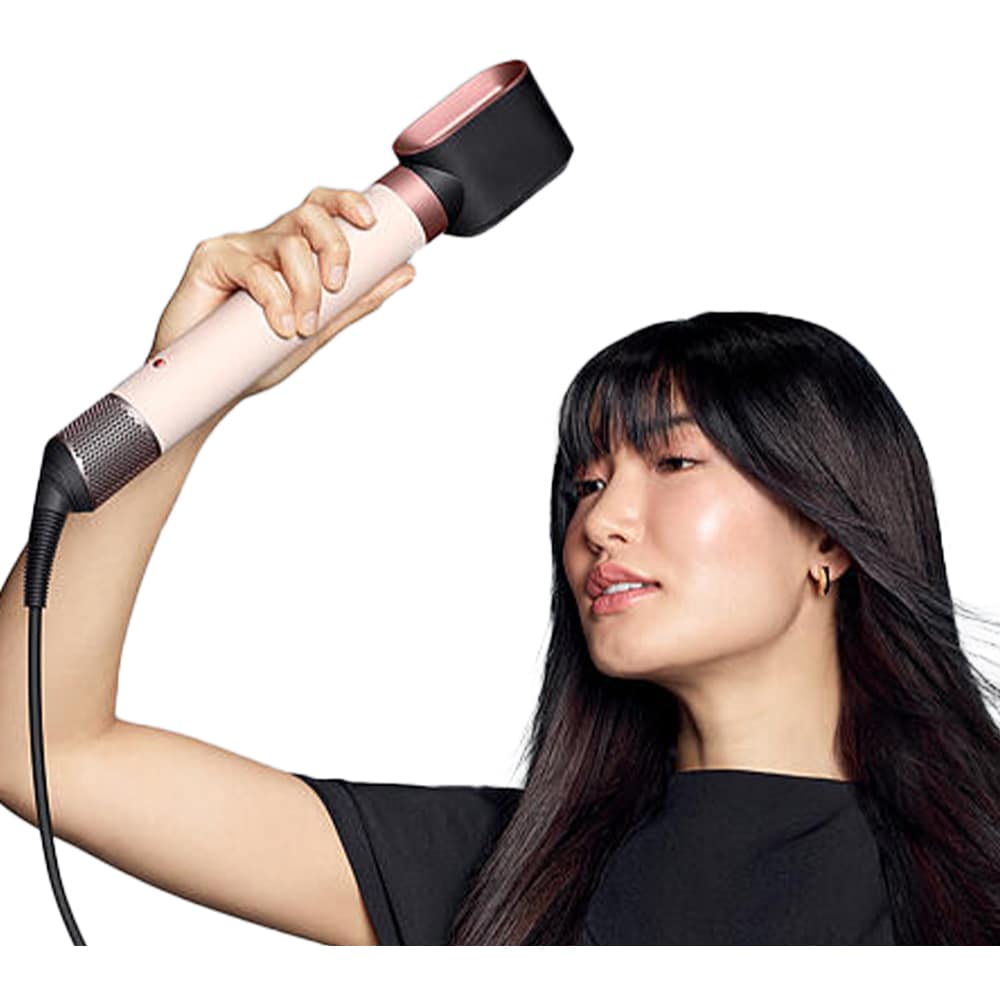 Trusa coafat Multistyler DYSON HS09 Airwrap Co-anda2x, 90 grade, invelis ceramic, apricot