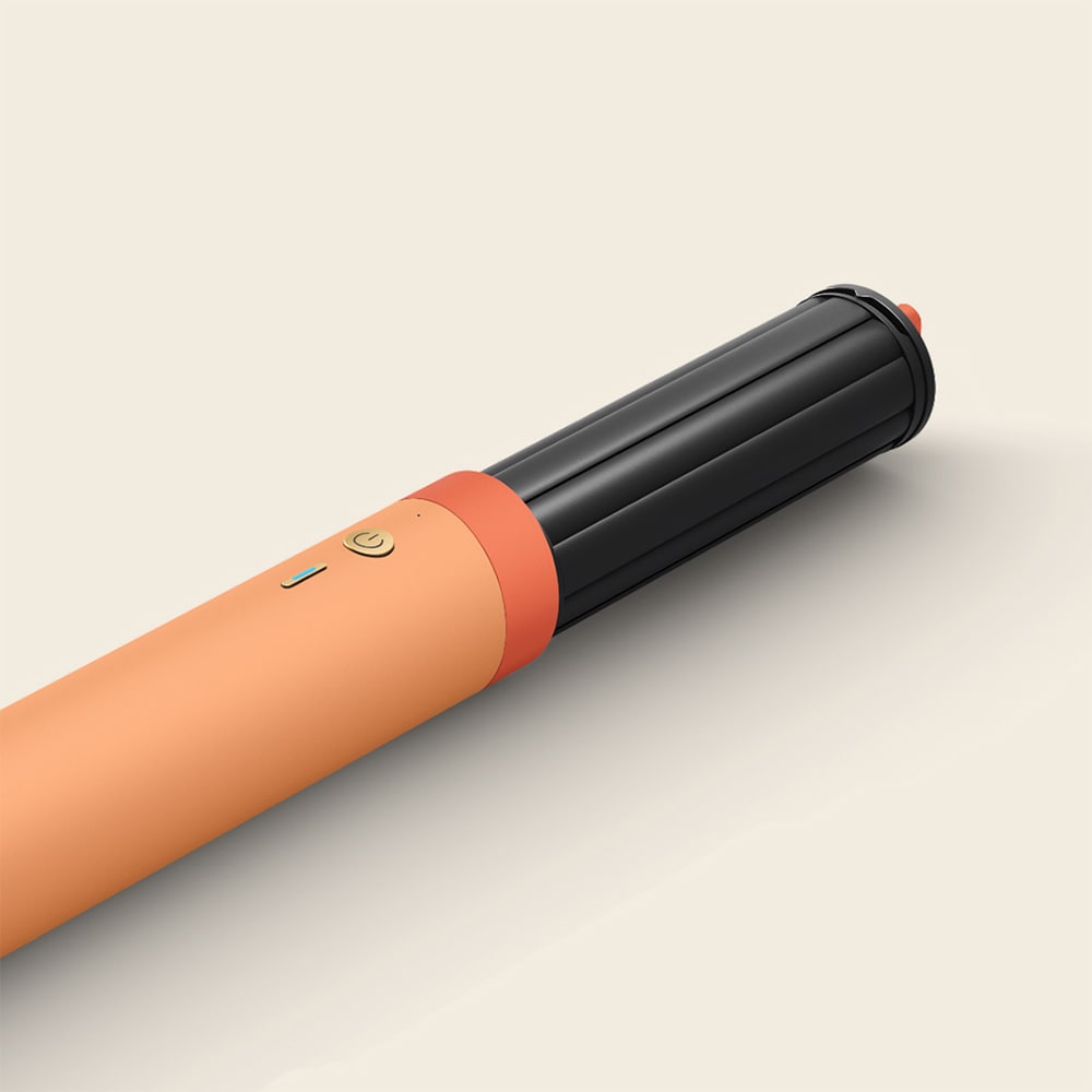 Trusa coafat Multistyler DYSON HS09 Airwrap Co-anda2x, 90 grade, invelis ceramic, apricot