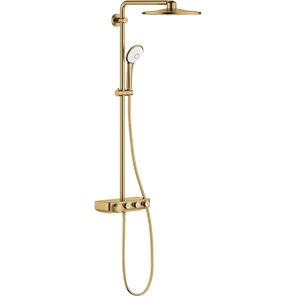 Sistem dus GROHE Euphoria SmartControl 310 26507GN0, termostat, 3 functii, auriu