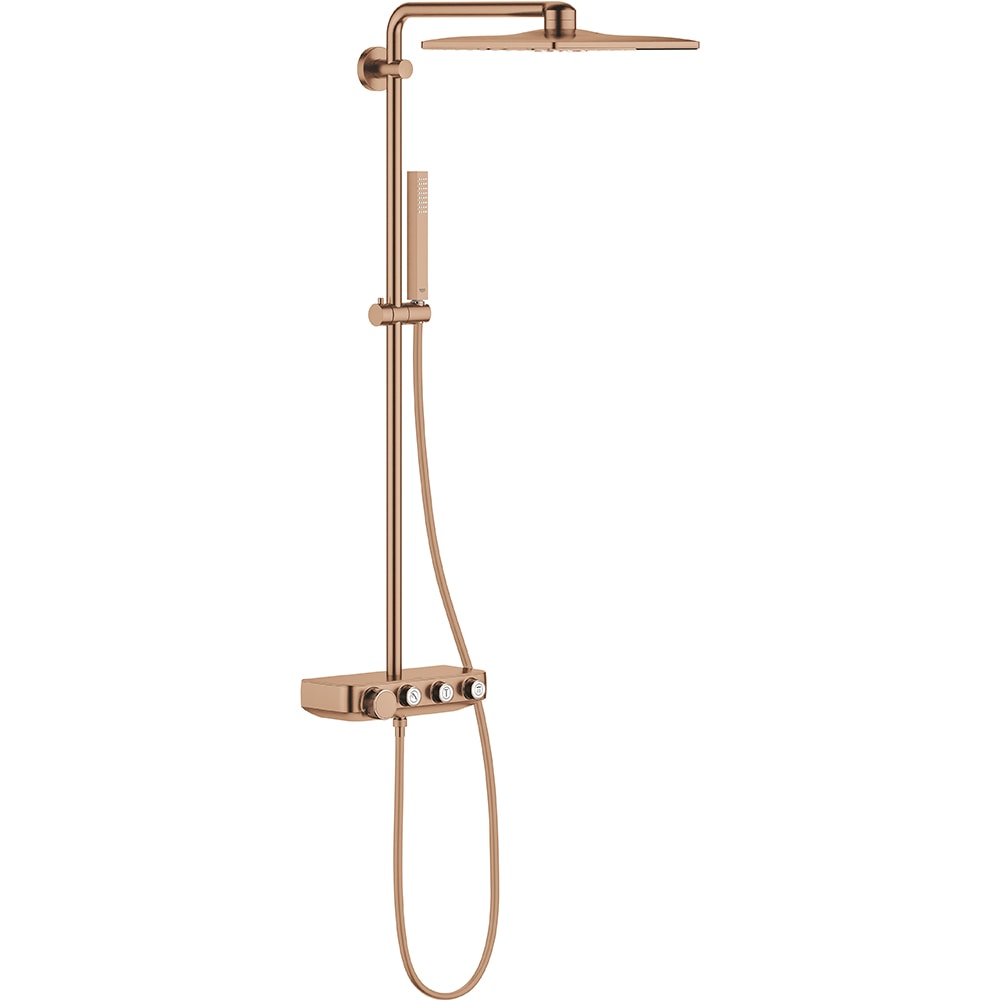 Sistem dus GROHE Euphoria SmartControl 310 26508DL0, termostat, 3 functii, cupru
