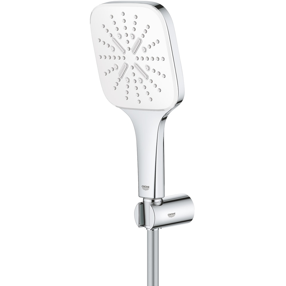 Set dus para GROHE Rainshower SmartActive 130 Cube 26589LS0, 3 functii, crom
