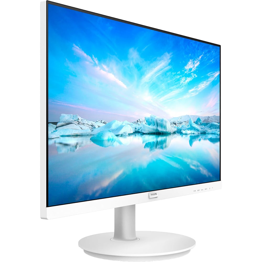 Monitor LCD IPS PHILIPS 271V8AW/00, 27", Full HD, 100Hz, boxe, alb