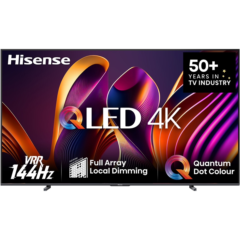 Televizor QLED Smart HISENSE 100E7NQ Pro, Ultra HD 4K, HDR, 254cm