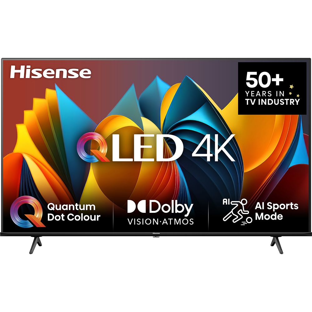 Televizor QLED Smart HISENSE 43E7NQ, Ultra HD 4K, HDR, 108cm