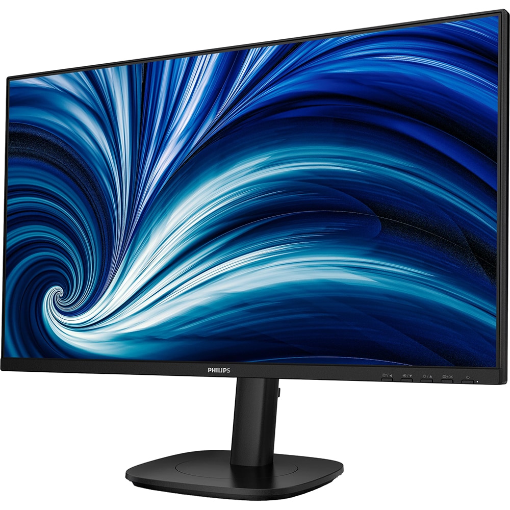 Monitor WLED IPS PHILIPS 27B2U3601, 27", QHD, 120Hz, boxe, negru