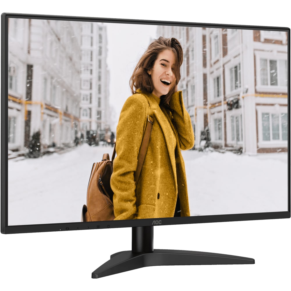 Monitor WLED IPS AOC 27B3CA2, 27" Full HD, 100Hz, Flicker Free, boxe, negru