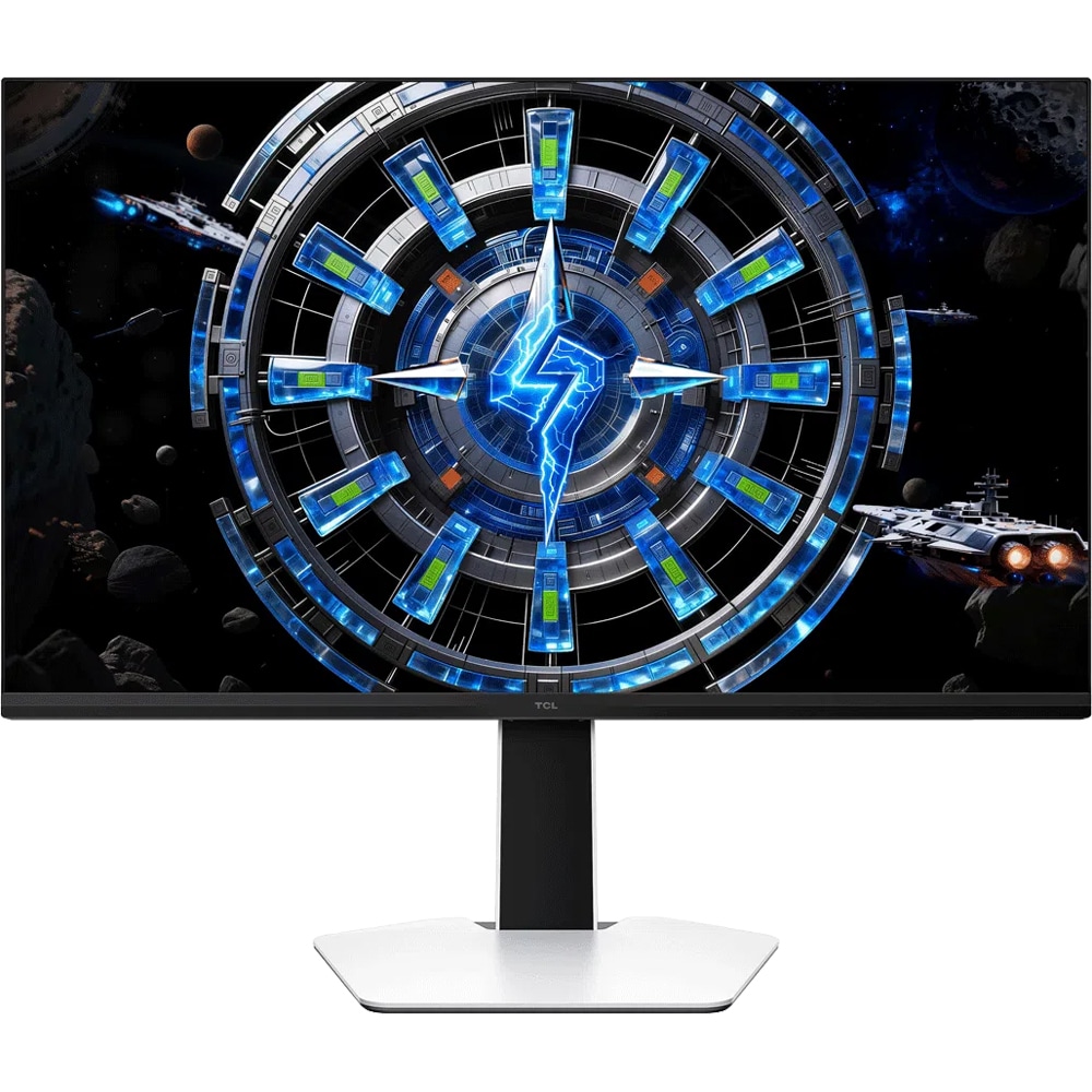 Monitor QD-Mini LED IPS TCL 27C2A, 27", Ultra HD, 320Hz, FreeSync Premium, negru