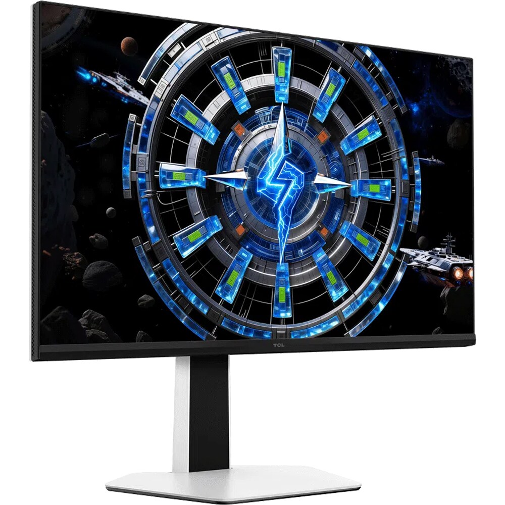 Monitor QD-Mini LED IPS TCL 27C2A, 27", Ultra HD, 320Hz, FreeSync Premium, negru