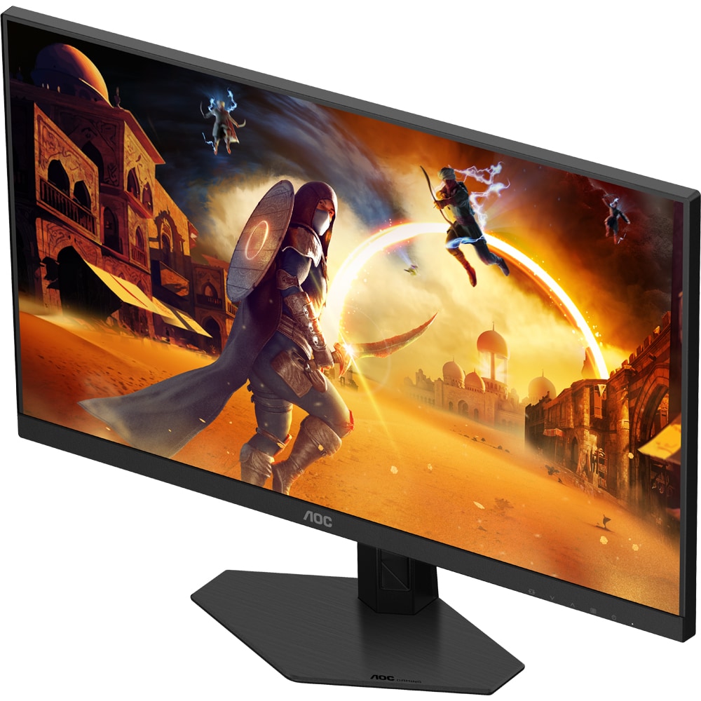 Monitor Gaming WLED FAST IPS AOC 27G4HRE, 27", Full HD, 200Hz, HDR10, Adaptive Sync, boxe, negru