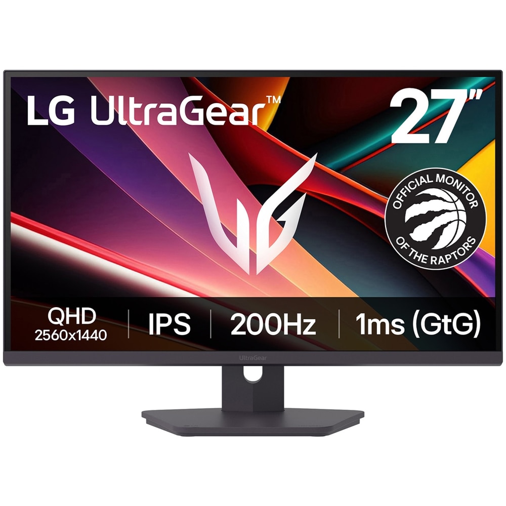 Monitor gaming LED IPS LG UltraGear 27G610A-B, 27", QHD, 200 Hz, FreeSync Premium, HDR10, boxe, pivot, negru