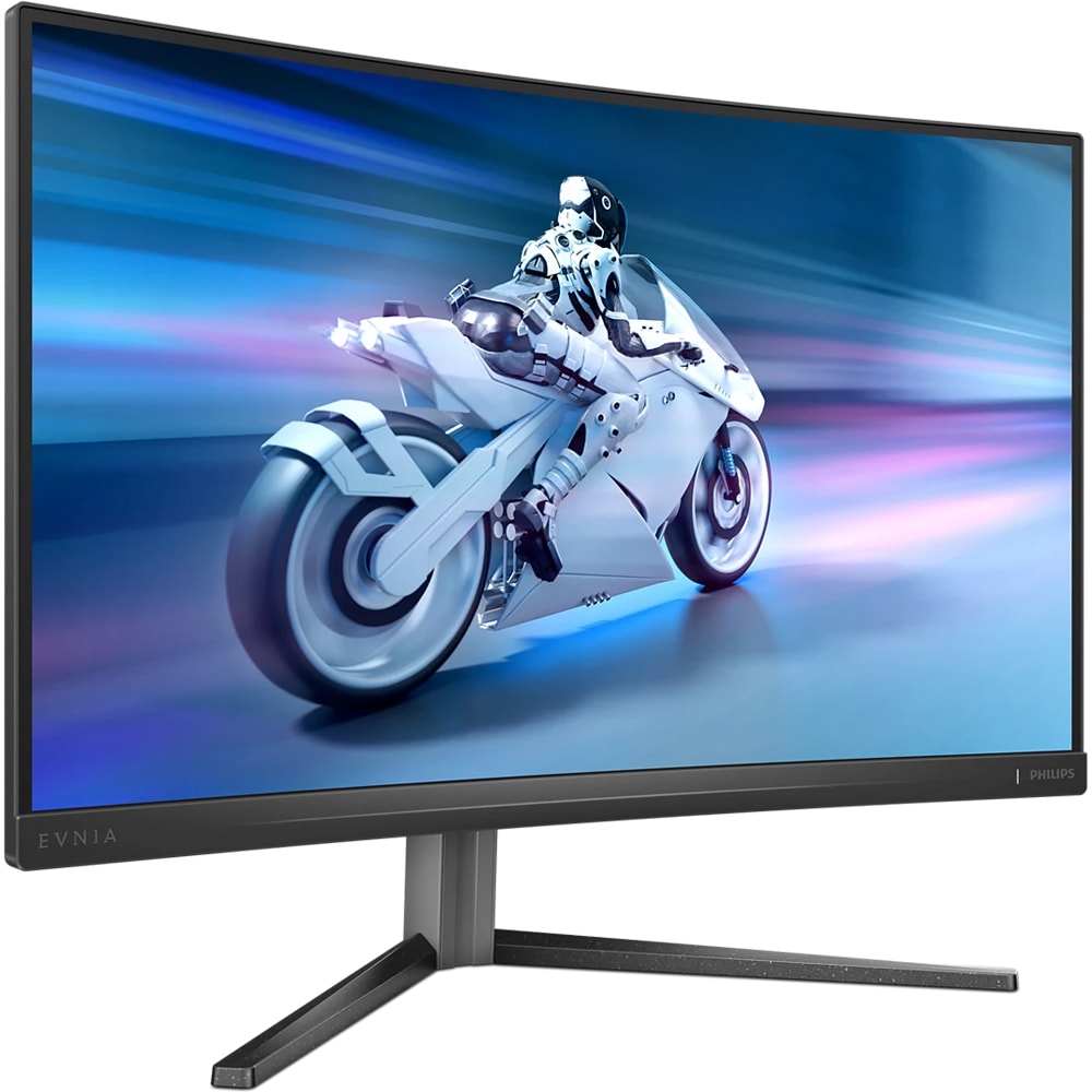 Monitor Gaming curbat VA PHILIPS Evnia 27M2C5200W/00, 27", FHD, 280Hz, HDR 10, negru