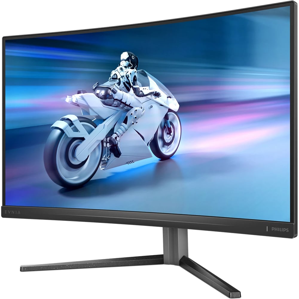 Monitor Gaming curbat VA PHILIPS Evnia 27M2C5200W/00, 27", FHD, 280Hz, HDR 10, negru