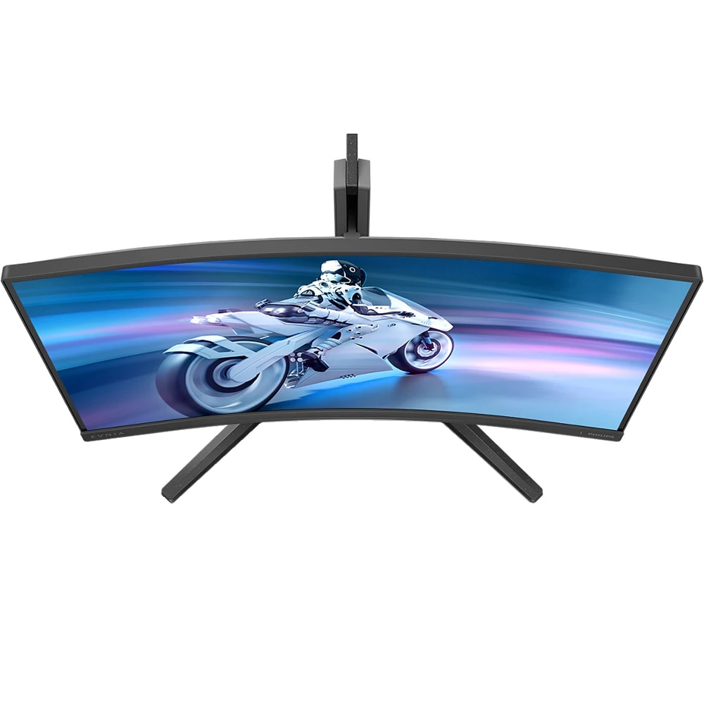 Monitor Gaming curbat VA PHILIPS Evnia 27M2C5200W/00, 27", FHD, 280Hz, HDR 10, negru