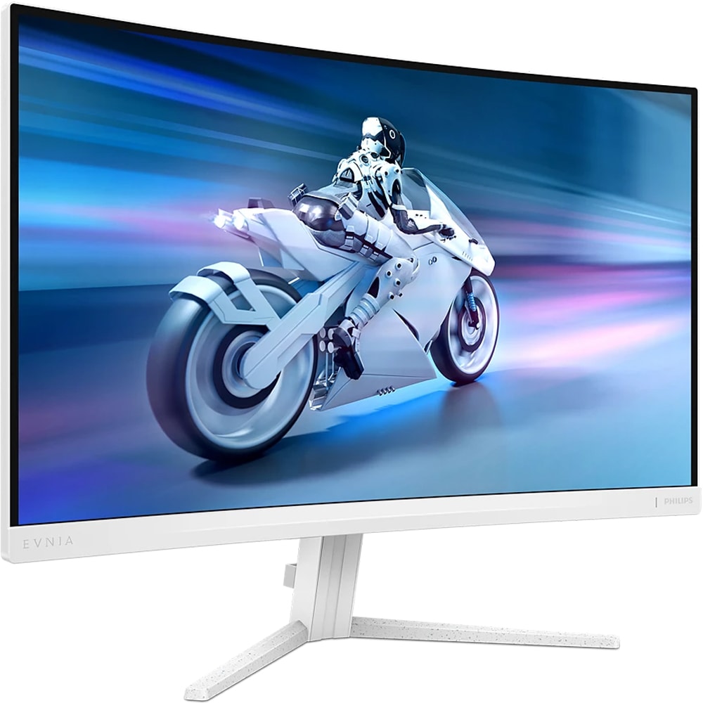 Monitor Gaming curbat VA PHILIPS Evnia 27M2C5201L/00, 27", Full HD, 180Hz, HDR 10, alb