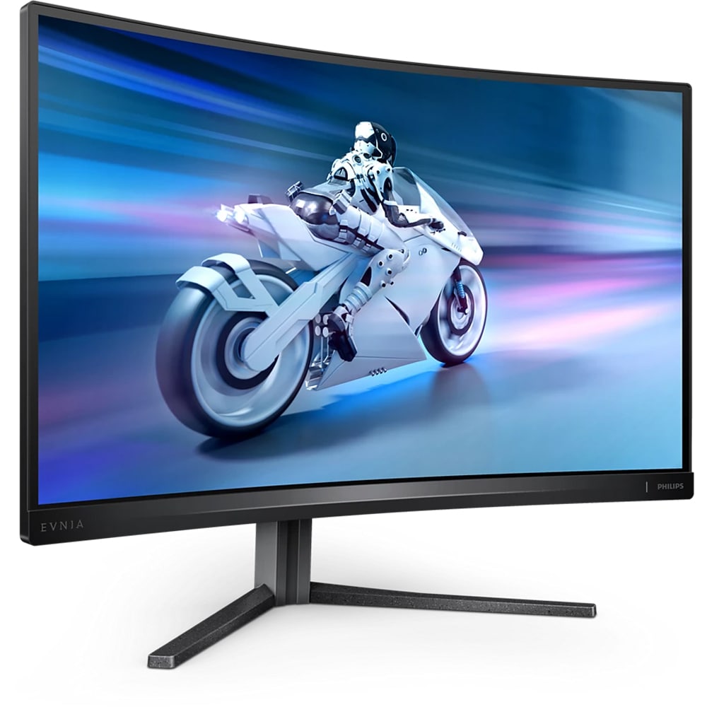 Monitor Gaming curbat VA PHILIPS Evnia 27M2C5500W/00, 27", QHD, 240Hz, Free Sync Premium Pro, HDR 400, negru