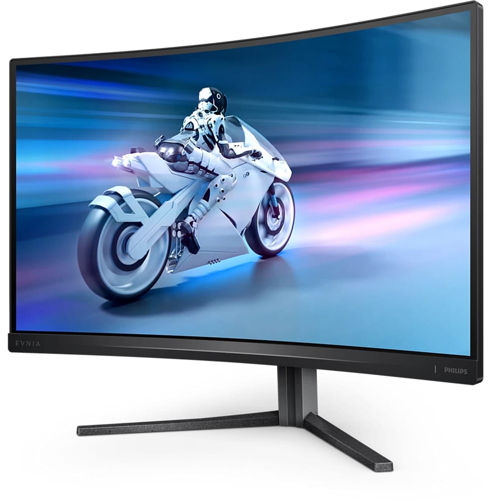 Monitor Gaming curbat VA PHILIPS Evnia 27M2C5500W/00, 27", QHD, 240Hz, Free Sync Premium Pro, HDR 400, negru