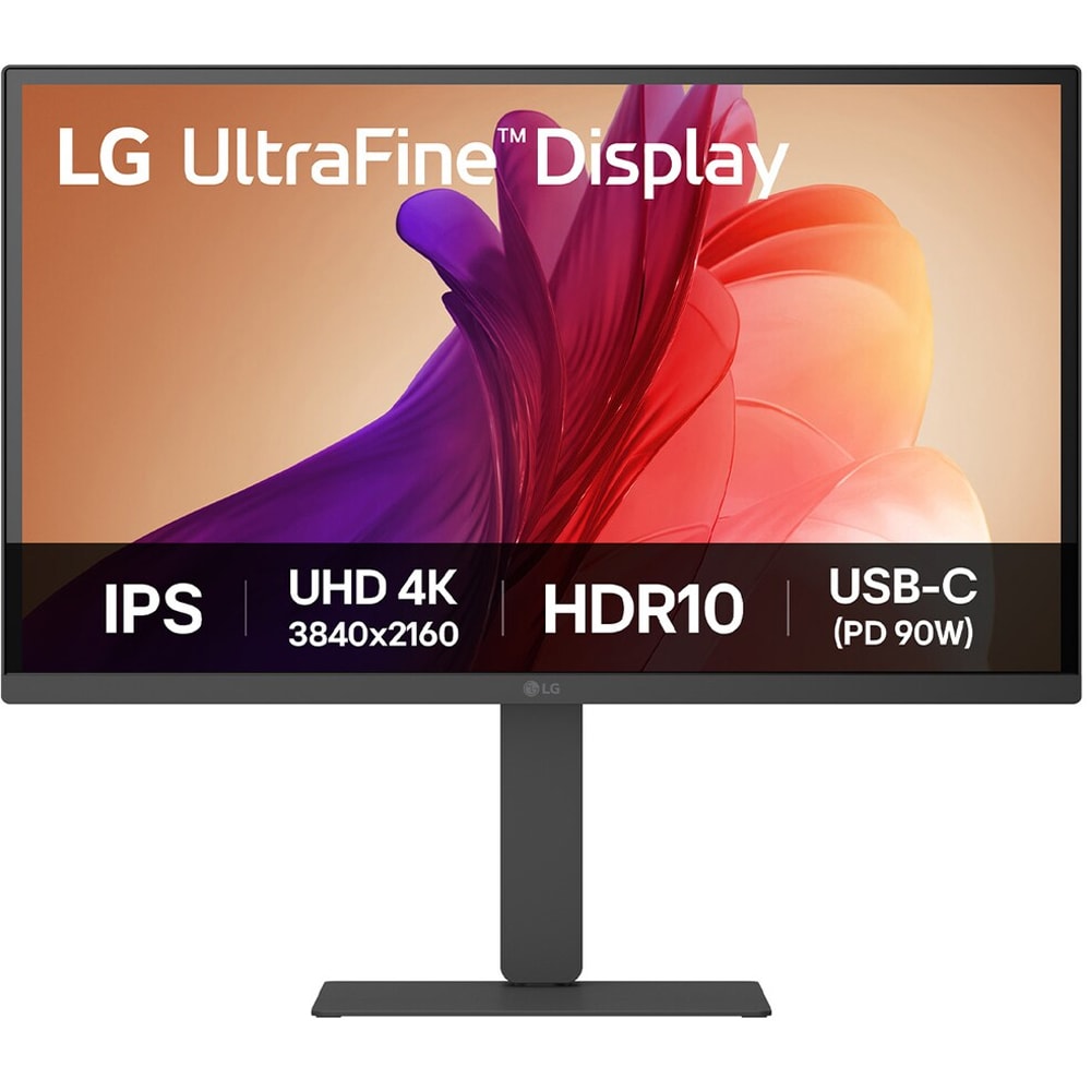 Monitor LED IPS LG UltraFine 27U730A-B, 27", 4K UHD, 60Hz, HDR10, boxe, pivot, negru