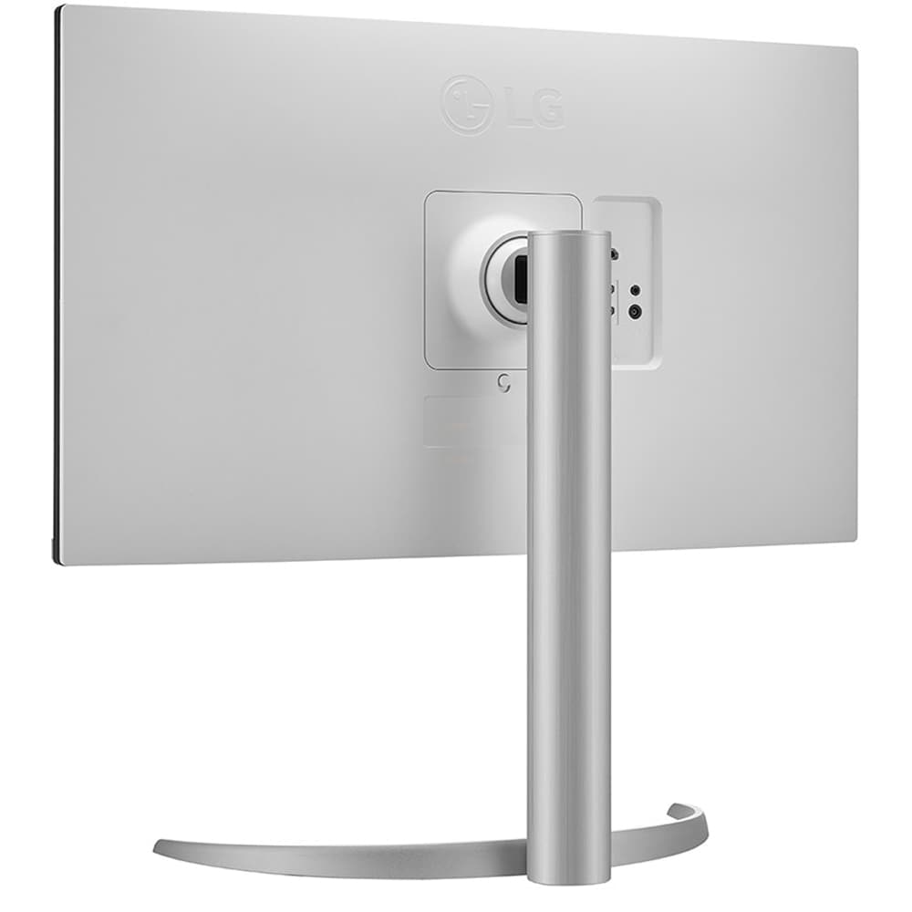 Monitor LED IPS LG UltraFine 27UP650K-W, 27", 4K UHD, 60Hz, HDR400, boxe, pivot, alb