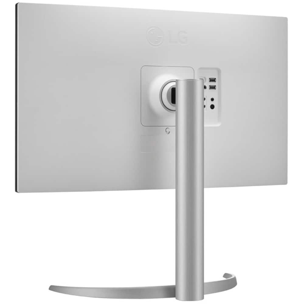 Monitor LED IPS LG 27UP850K-W, 27", 4K, 60Hz, AMD FreeSync, DisplayHDR 400, HDR10, argintiu