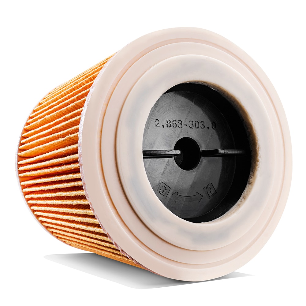 Filtru KARCHER 2.863-303.0, alb-portocaliu