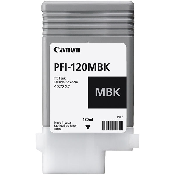 Cartus original CANON PFI-120MBK Matte, negru