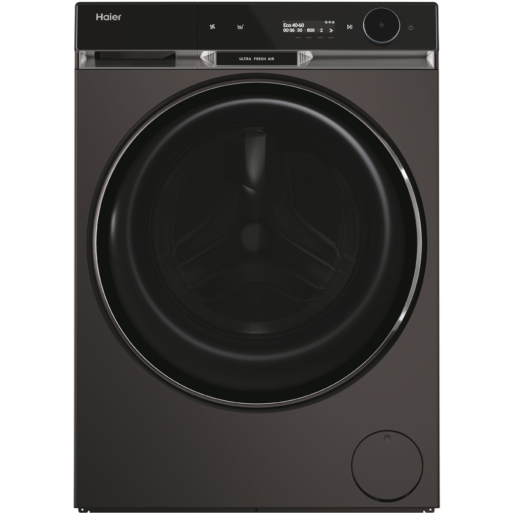 Masina de spalat rufe frontala HAIER HW100BD14397PGUS, Steam, Wi-Fi, 10 kg, 1400rpm, Clasa A, antracit